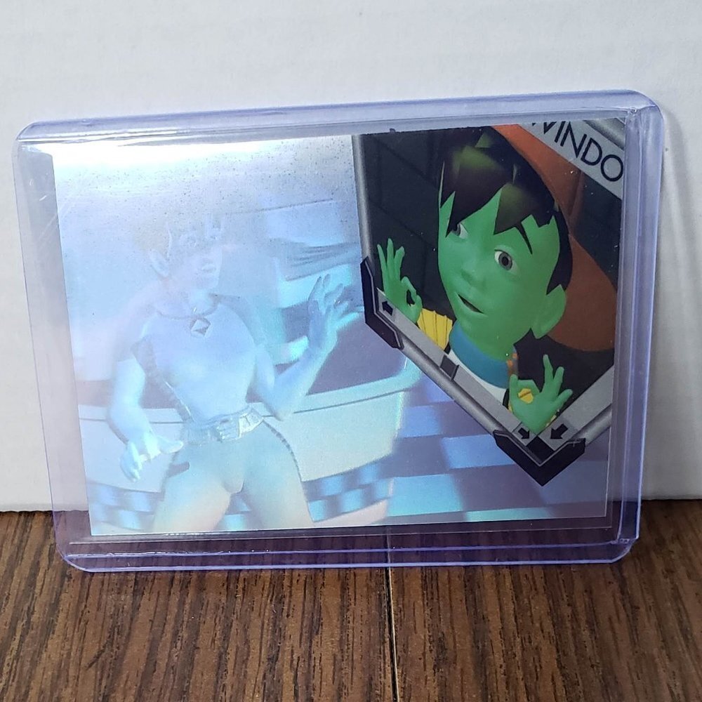 1995 Reboot Fleer Ultra Holoblast Trading Card - Enzo & Dot #5